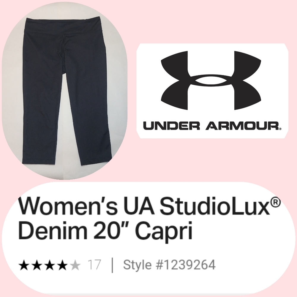 Under Armour Studio Lux® Denim 20" Capri